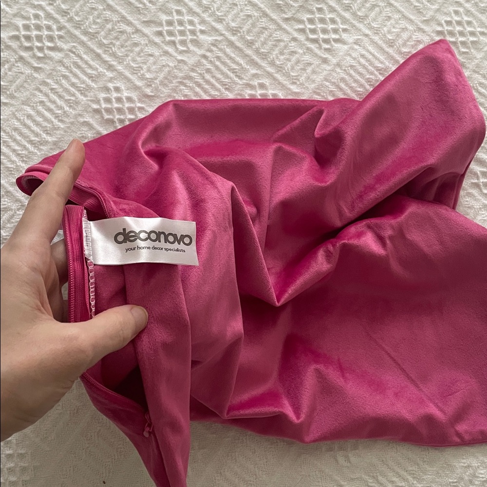 🌹FREE w/purchase NEW pink velvet Magenta Satin sheen soft pillowcase - Picture 12 of 17